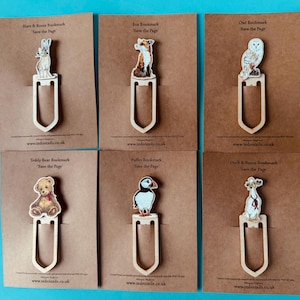 Bespoke Wooden Bookmarks