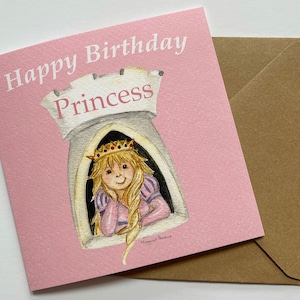 Little Princess Birthday Card