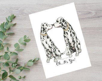 Dalmatian Prints, A4 size, Unframed, Choice of Designs