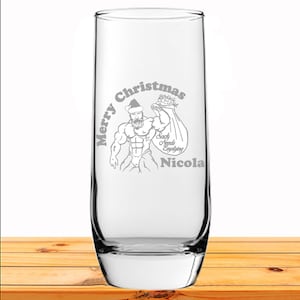 Personalised Engraved Bolero Glass for Christmas - Perfect Whisky/Rum/Vodka Gift