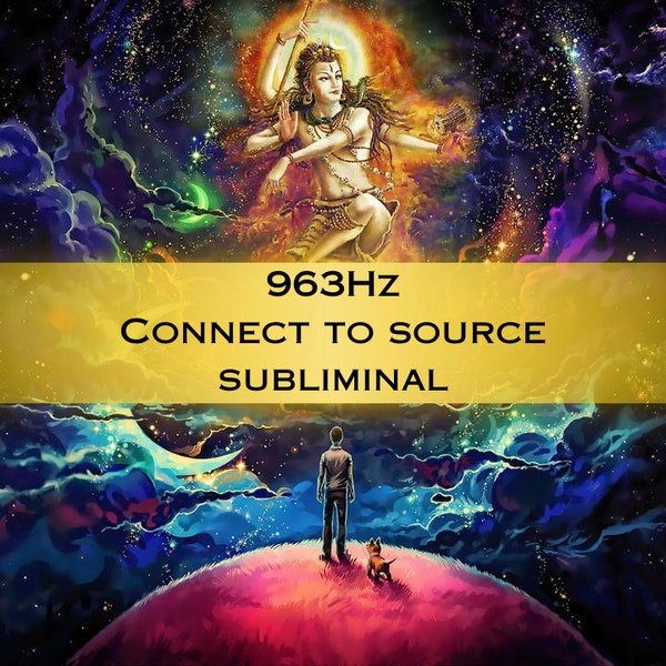 963Hz | Connect To Source | Subliminal | Binaural | God Frequency