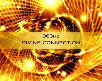 963Hz | Divine Connection | Solfeggio | Binaural Beats | 90 minutes long