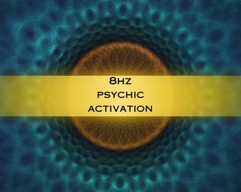 8Hz Theta | Psychic Abilities Activation | Binaural Beats + Isochronic Tones | 30 minutes