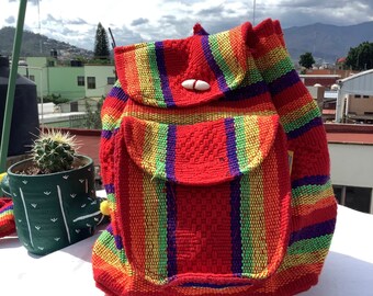 mini mexican backpack