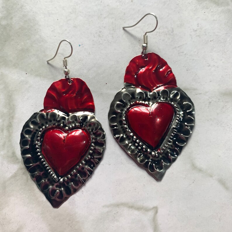 Hojalata Mexican Tin Art Handmade One of a Kind Item Made of Etsy