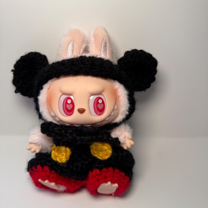 Micky Labubu Mickey Mouse Labubu - Etsy