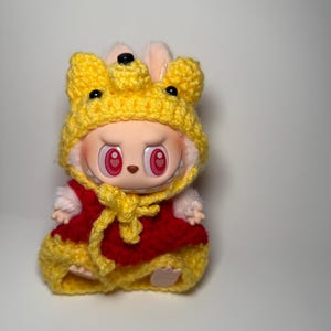 Pooh Bear Labubu- Sitting