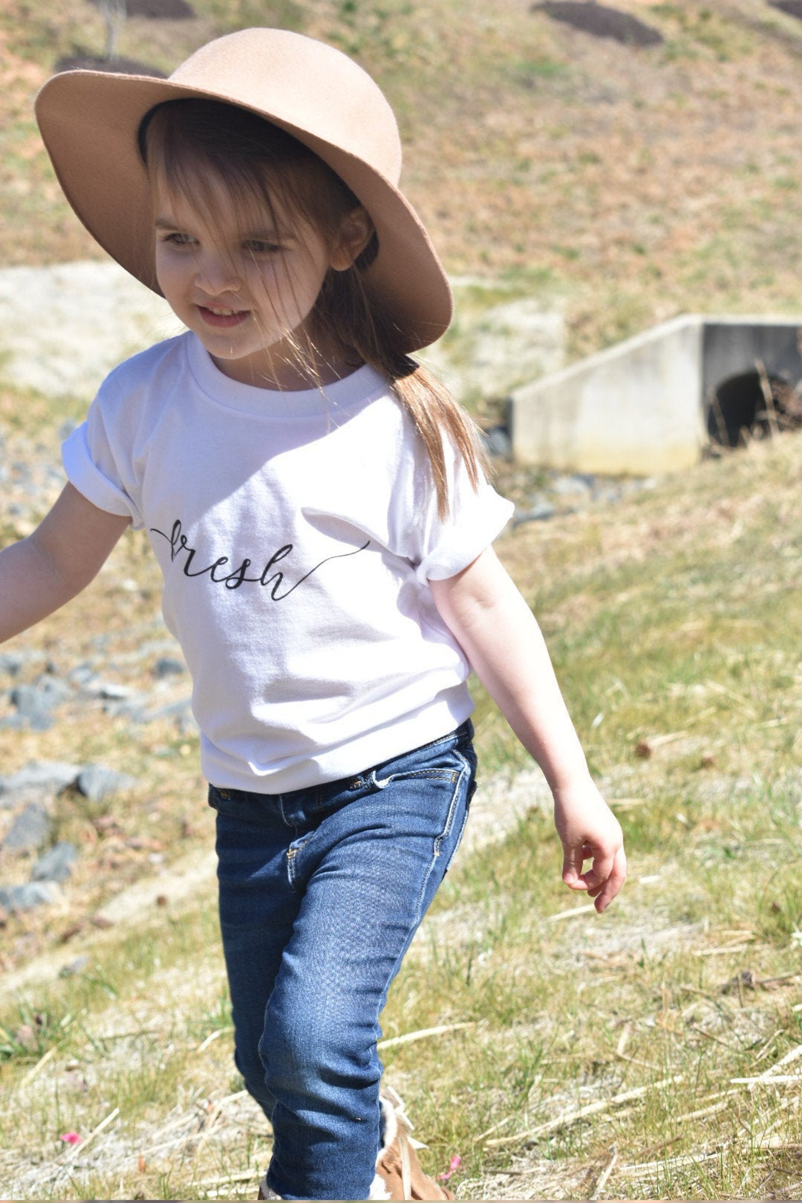 Fresh Toddler Short Sleeve Tee Toddler TShirt Little Girl Etsy