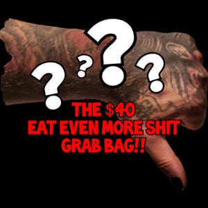 Medium Grab Bag!! - Dark Adult Humor Sticker - Funny Inspiration Unspiration Decal for Computer, Notebook, Water Bottle, Car, Sticker Pack