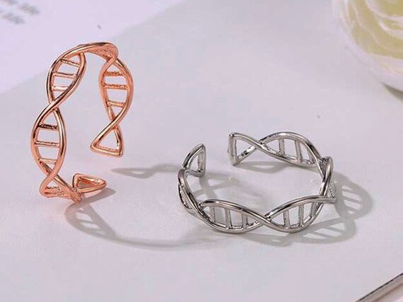 Etsy dna hotsell ring