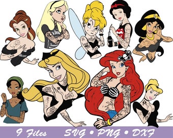 Tattooed Princess Etsy