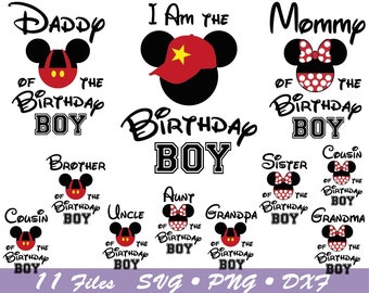 Download Mickey Mouse Birthday Svg Etsy