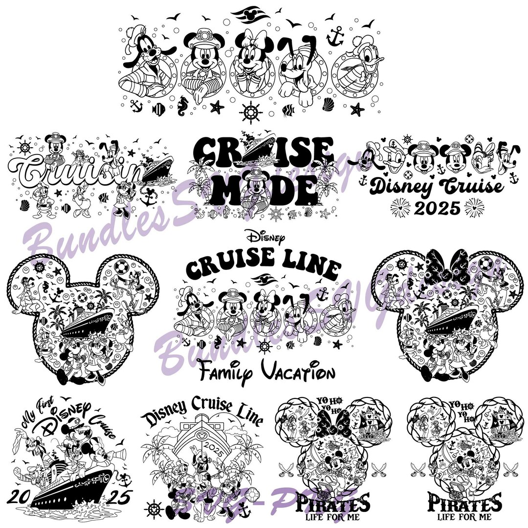 Family Cruise 2025 Svg Png Bundle, Family Vacation 2025 Png, 2025 ...