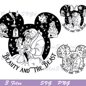 Bella principessa Svg, testa di topo principessa Png, orecchie di topo principessa Svg, bestia con principessa Svg, viaggio di famiglia Png, compleanno principessa Svg