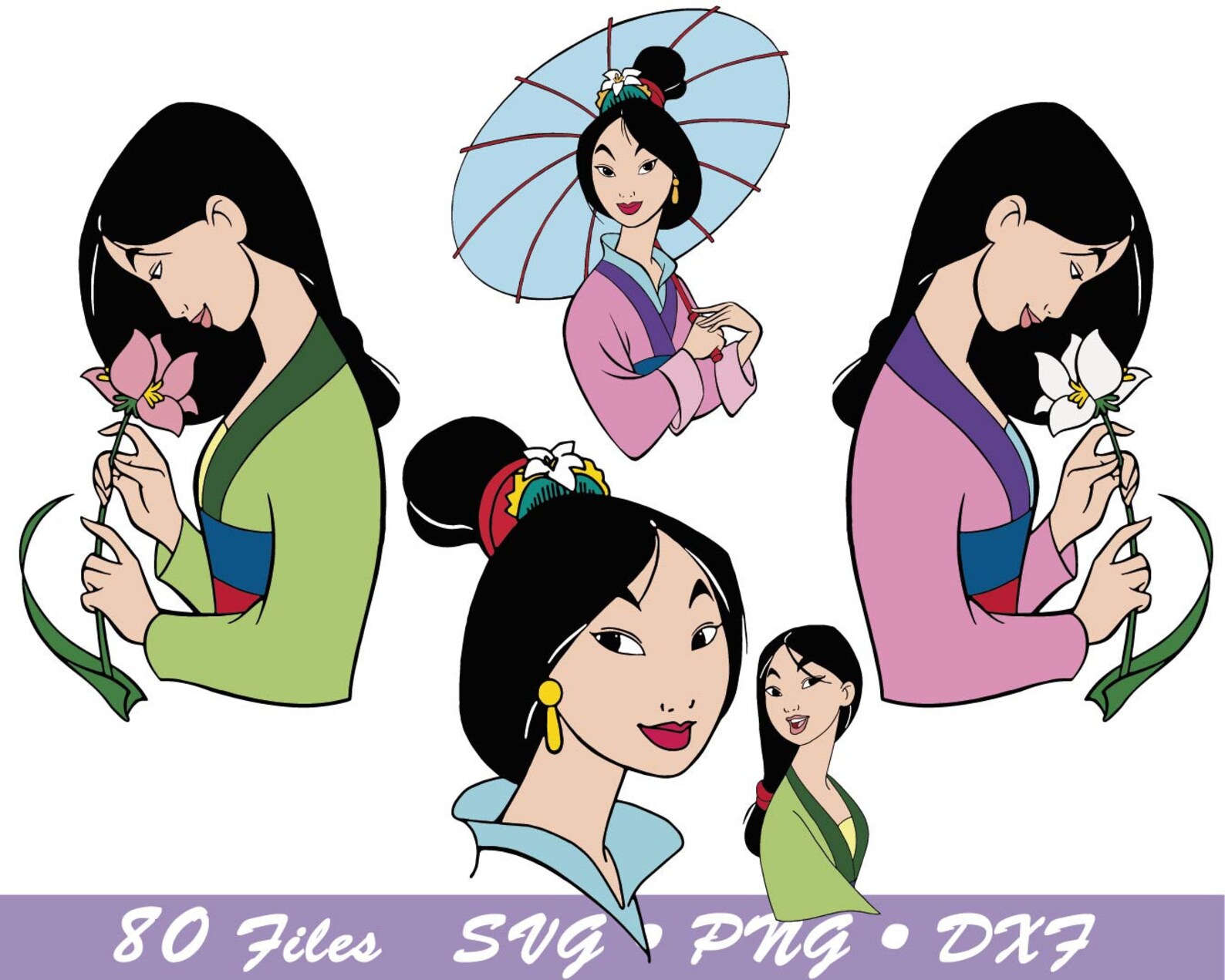 Mulan Svg Disney Princess Mulan for Girls Svg Disney Svg Etsy