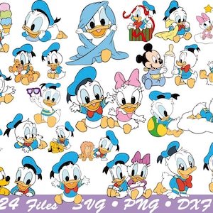 Baby Donald svg, Baby Duck svg, Duck svg, Birthday svg, Donal Babie svg, Family Birthday Party svg, Kids Birthday svg, Party svg