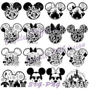 Design Magic World Svg Png Bundle, Family Vacation Svg, Magical Kingdom Svg, Mouse Friends Svg, Family Trip Svg, Family Squad Svg