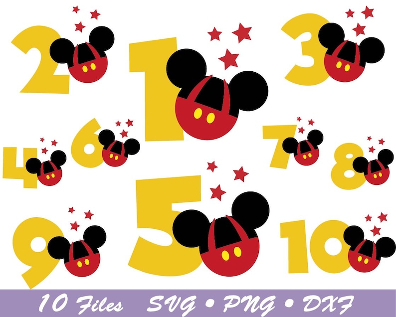 Birthday Boy Disney Svg Disney Kids Birthday Svg Mickey  Etsy