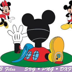 Mouse Clubhouse svg, Mouse svg, Clubhouse svg, png, dxf, Clubhouse Birthday svg