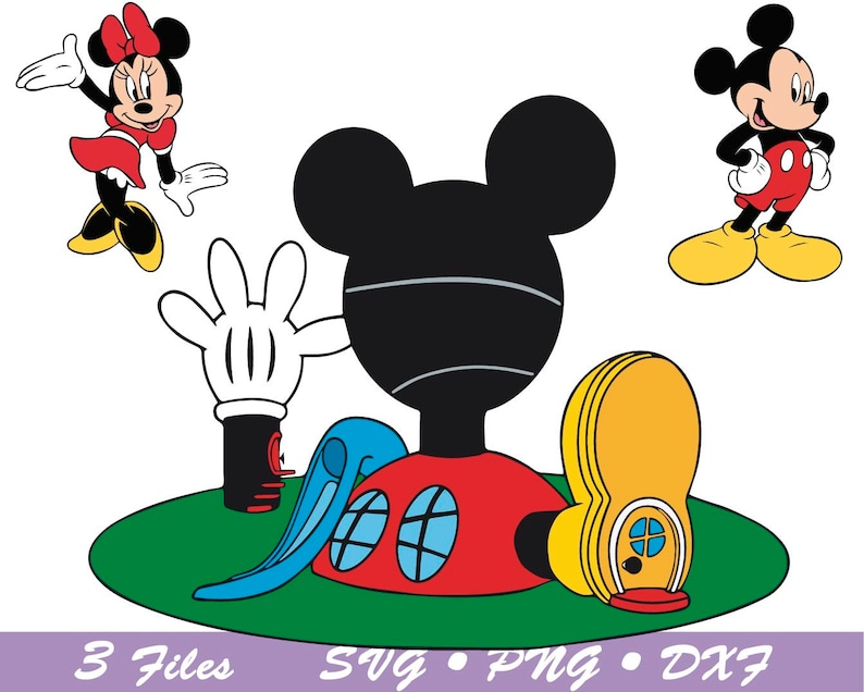 Mickey mouse clubhouse svg Mickey mouse svg disney clubhouse | Etsy
