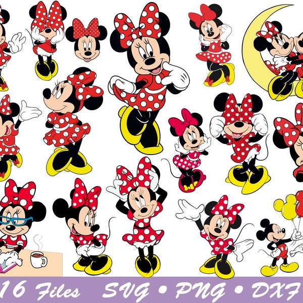 Souris svg, Souris svg, Robe rouge à pois polkadots svg, tête Souris, Anniversaire, fichier cricut