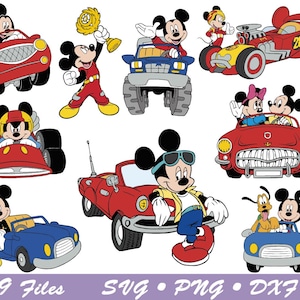 Muis autorace svg, muis svg, png, dxf, Roadster Racer muis svg, autorace verjaardag svg, afdrukbaar, cricut bestand