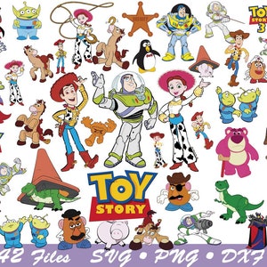 Toy Story svg, Toy Story Characters svg, Toy svg, Birthday Svg, Family Birthday Party png, Party Svg, Birthday dxf