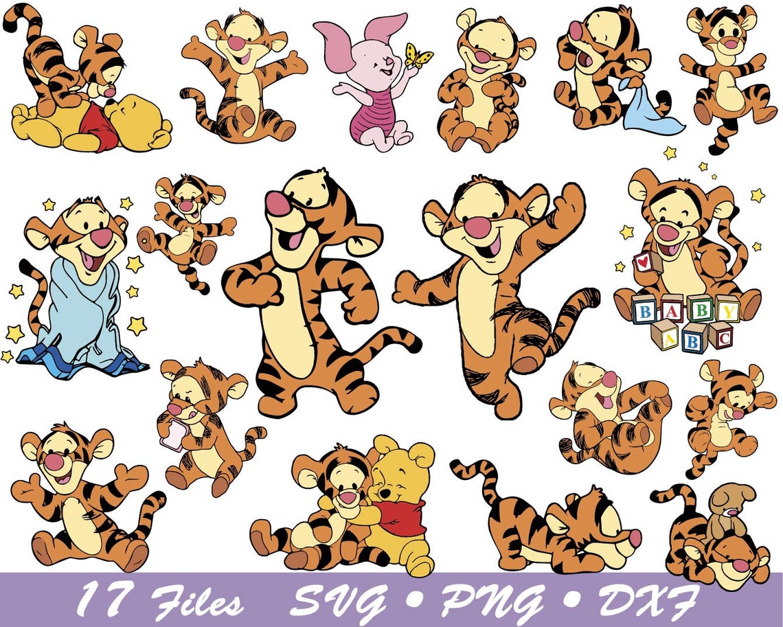 Download Baby Tigger svg Tigger svg Winnie Baby svg Winnie the Pooh | Etsy