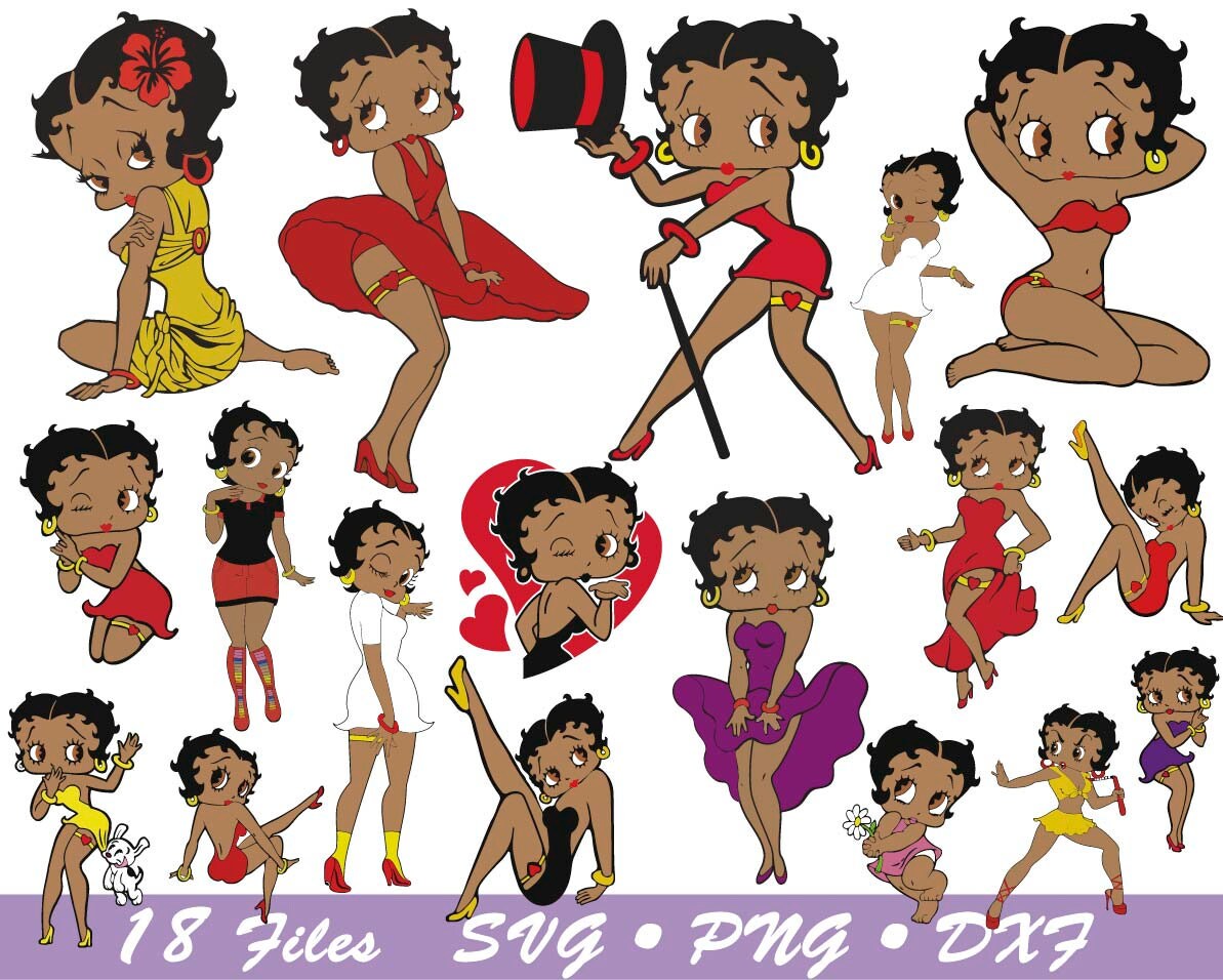 black betty boop svg black betty boop svg