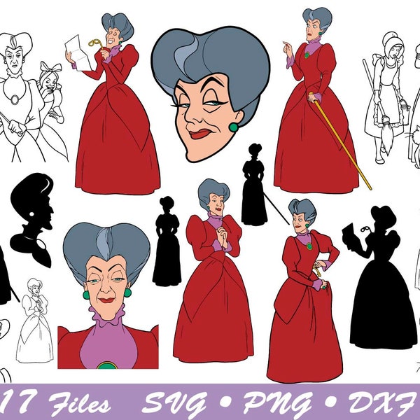 Lady Tremaine svg, Wicked Stepmother png, Villains svg, Princess svg, Evil Queen cricut Villains dxf, Villain cut file