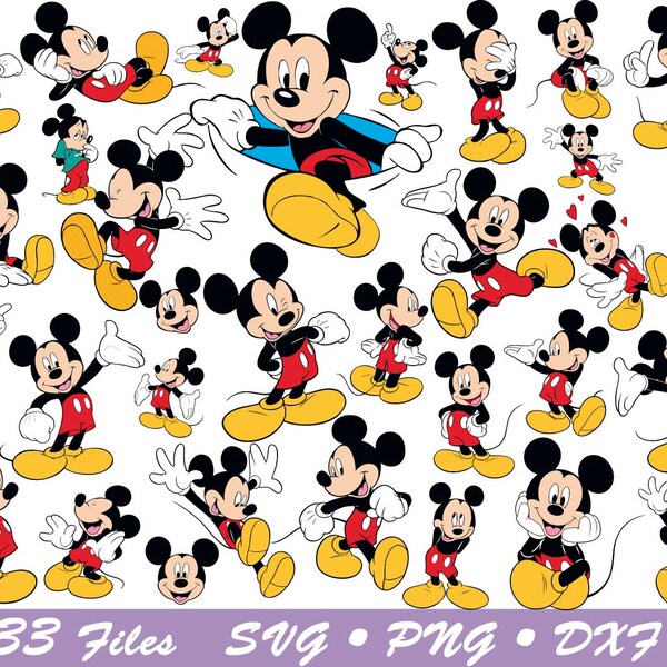 Mickey Mouse Cricut Free - Etsy