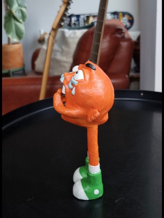 The Amazing World of Gumball Cartoon Darwin Character Orange Enamel Metal  Pin