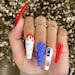 see more listings in the 4th of July Nails section