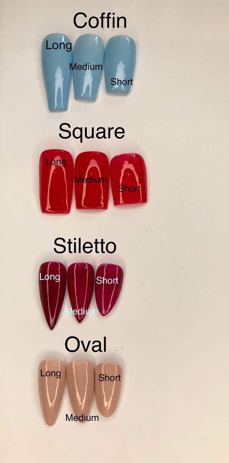 Cow Print Press on Nails Black and White Nails Etsy