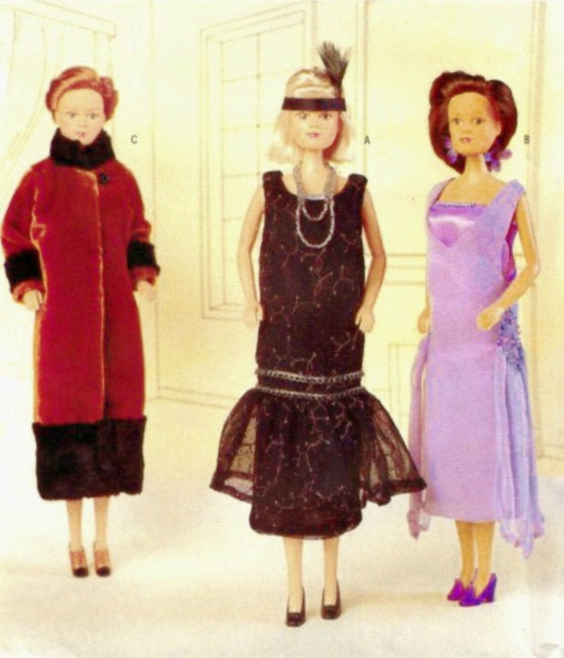 Butterick sewing pattern PDF 6798 The delineator girls Etsy