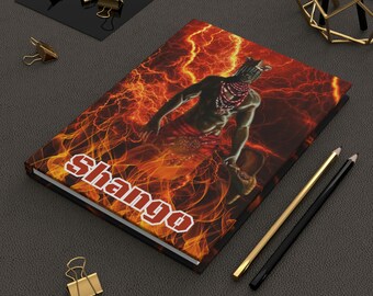 Shango Journal w twardej oprawie, matowy (Libreta de Shango), rozmiar 5,75" x 8"