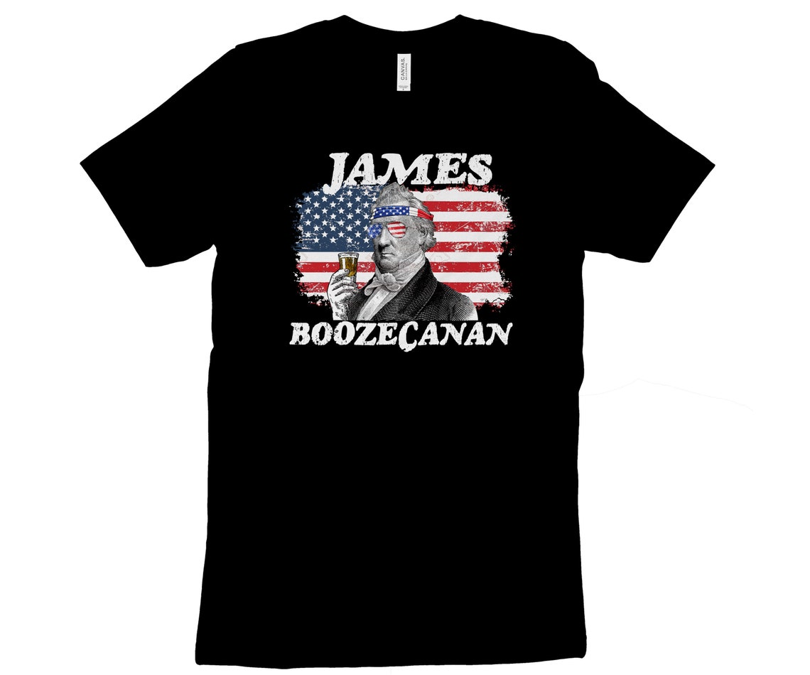 fourth of july president drinking shirts