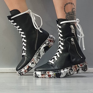 Rick owens harness boots hot sale