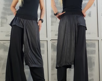 Avant-gardebroek: gothic urban losse broek, grote maten