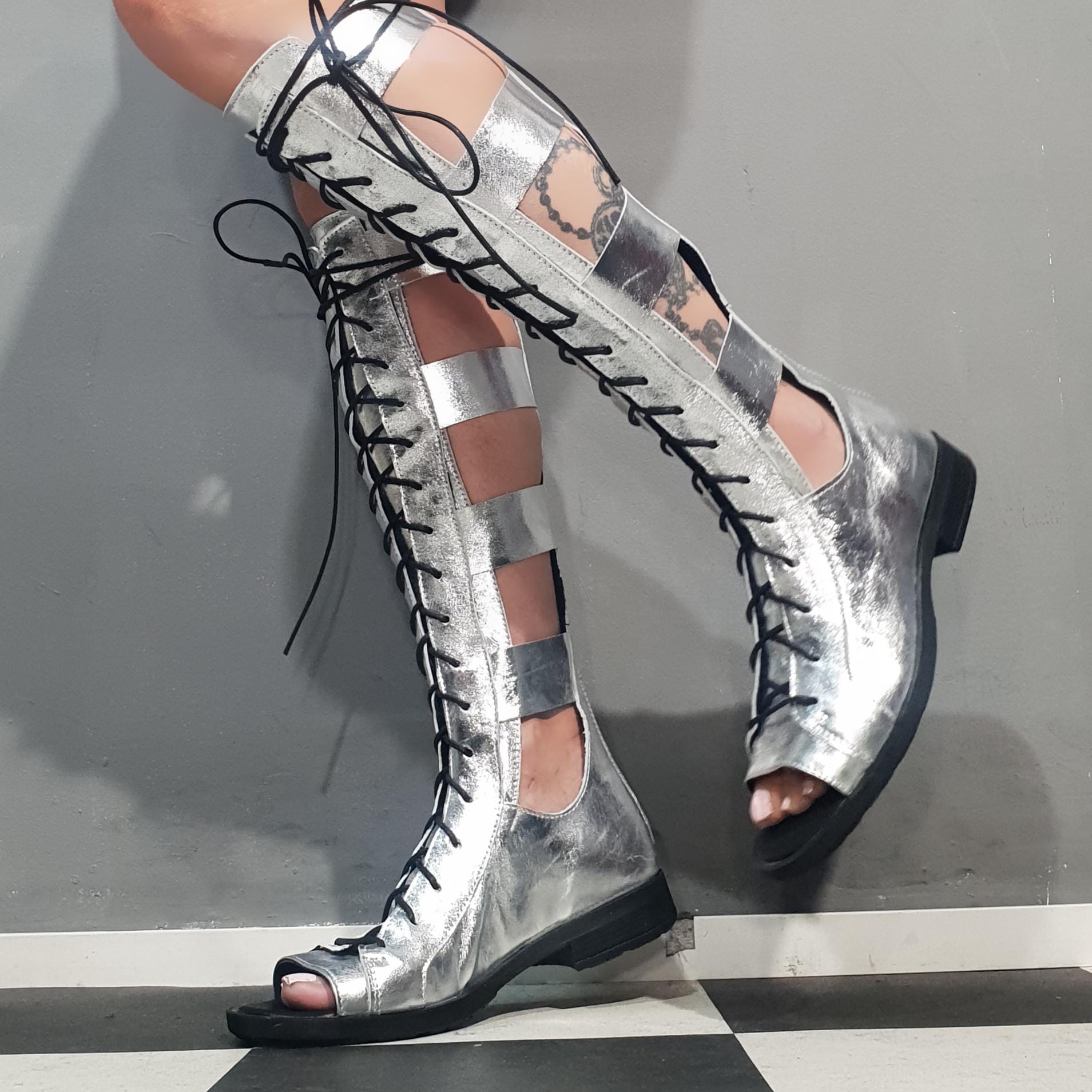 Knee High Summer Boots