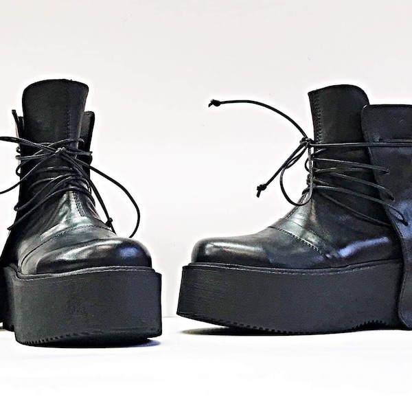 platform ankle boots