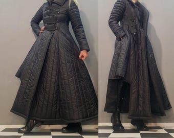 Avant Garde Woman Jacket, Gothic Women Jacket, Women Dress Jacket, Long Jacket, Winter Jacket, Extravagant Jacket, Windproof Jacket