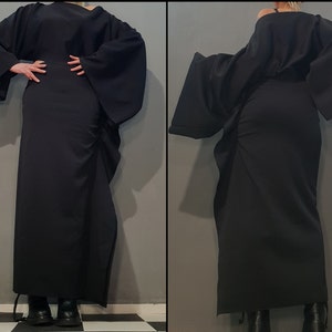New Collection Extravagant Women Set, Women Skirt Outfit, Women Party Set, Loose Blouse and Fitted Skirt, Cocktail Black Women Outfit