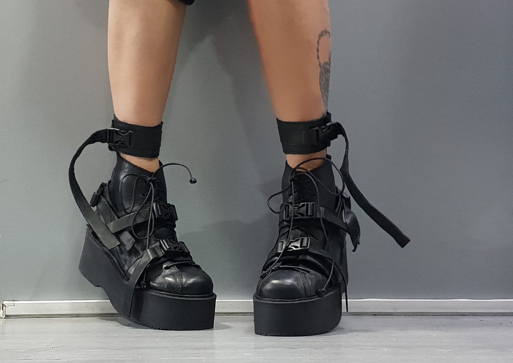 Genuine Women Boots, Avant Garde Platform Shoes, All Seasons