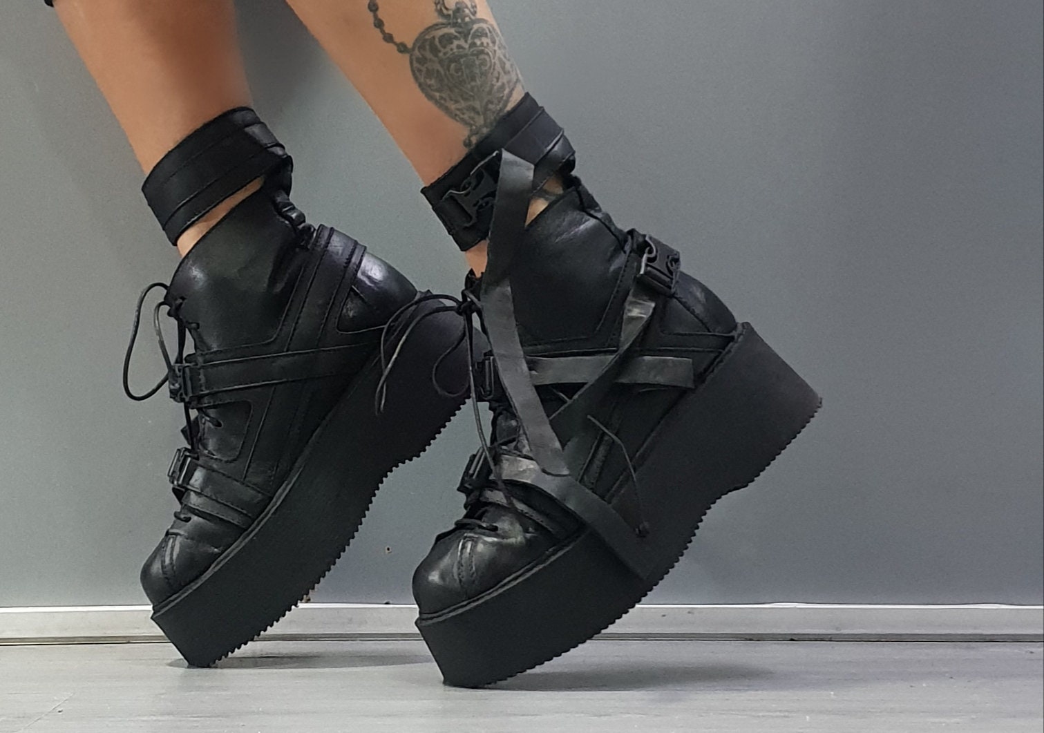 Genuine Women Boots, Avant Garde Platform Shoes, All Seasons 