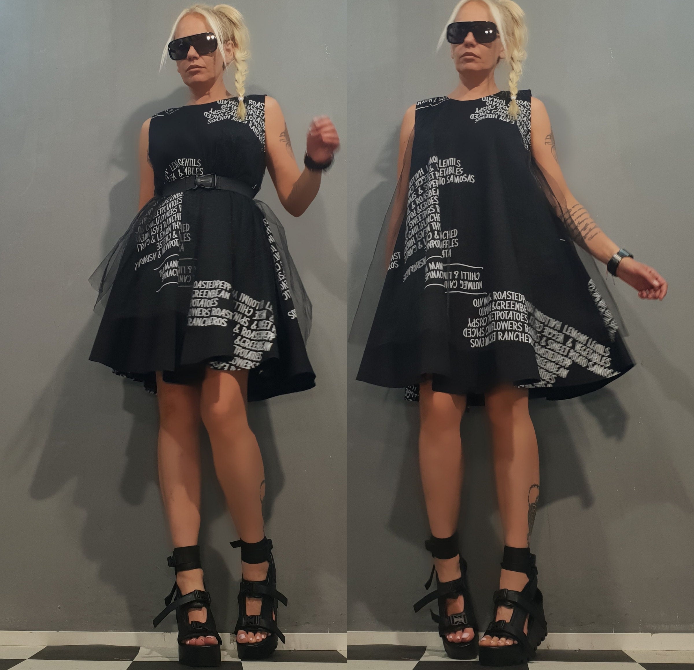 Giacca Biker Donna In Pelle Ecologica Scamosciata Anni 50's Rock-n-roll - Foto 12