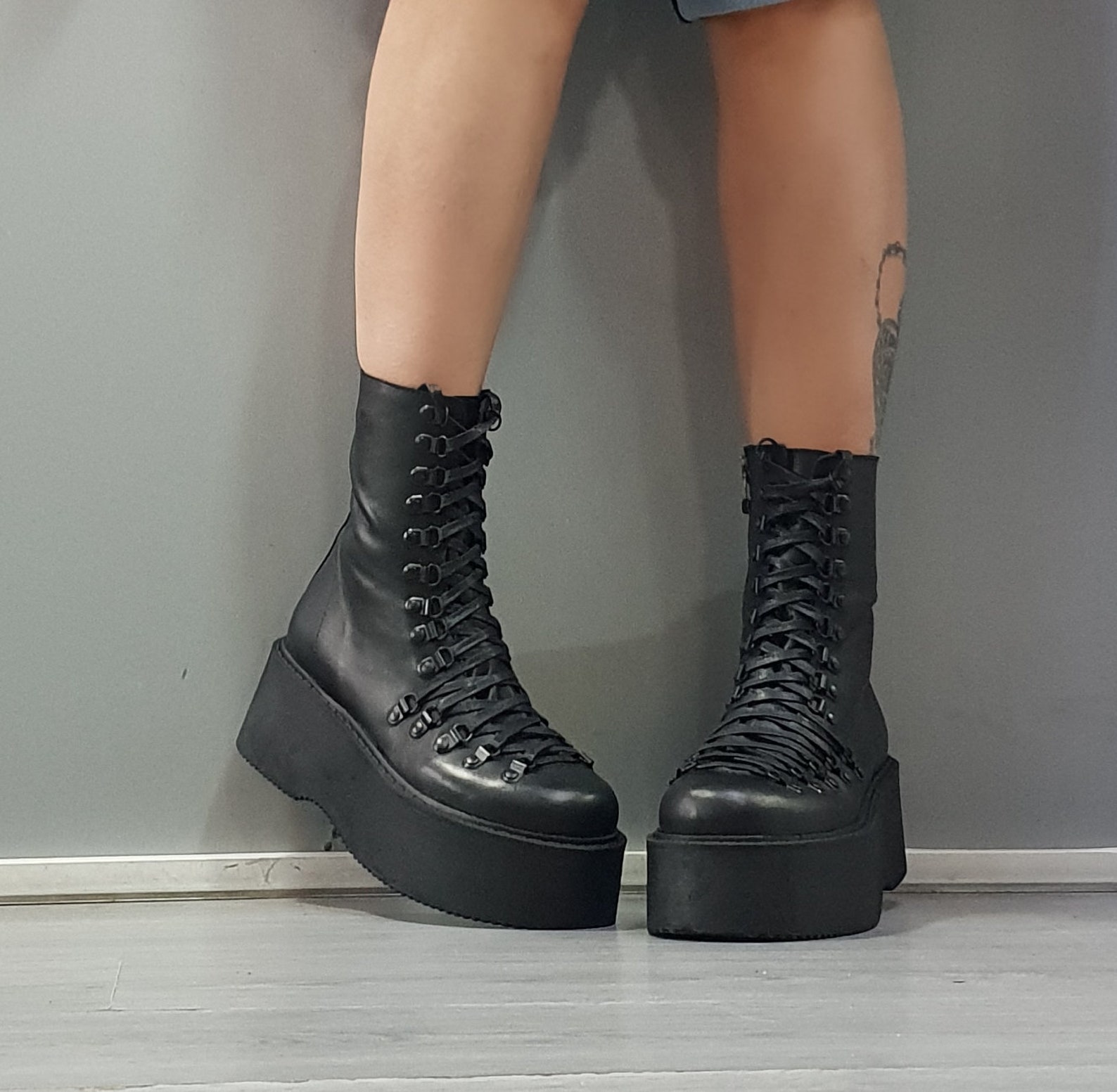 platform boots women