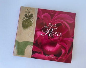 Vintage Book of Roses, Victoriana Rose Book by Alice Caron Lambert, Vintage Gift Book, Victoriana Book of Roses