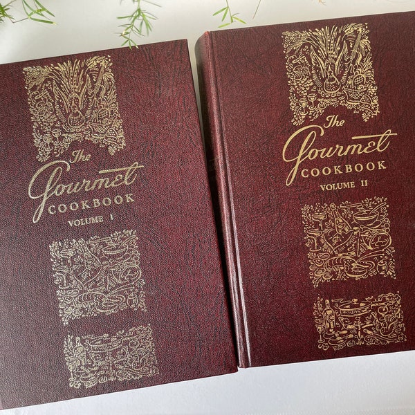 Vintage Cookbook Set - Etsy