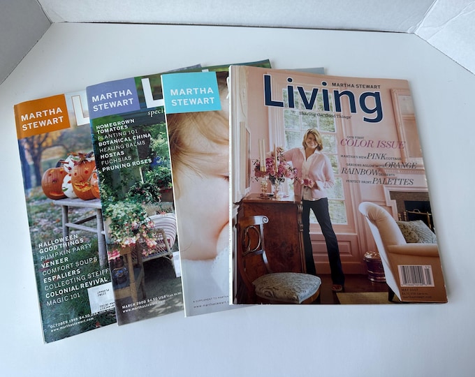 Vintage Martha Stewart Living Magazines, Magazines, Martha Stewart